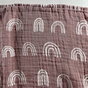 Comfy Cubs Muslin Swaddle Blanket 47 x 47 Soft Cotton Baby Blanket Wrap